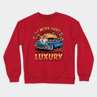 American Shorthair – Luxury Life Crewneck Sweatshirt